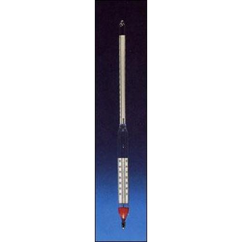 Dichte-Aräometer für Flüssiggas ASTM 101 H – 62 mit Thermometer +